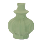 Ribbed Stoneware Bottle Vase (Set of 4)
