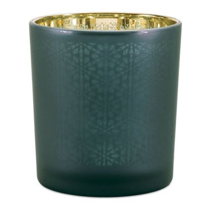 Geometric Patterned Votive Holder (Set of 3)